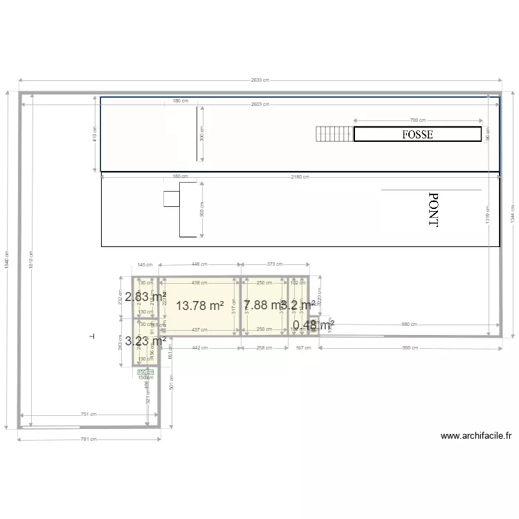 Val&egrave;re Plan 2 70 07 20. Plan de 