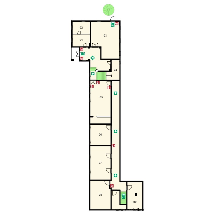 Plan Sous sol. Plan de 0 pièce et 0 m2