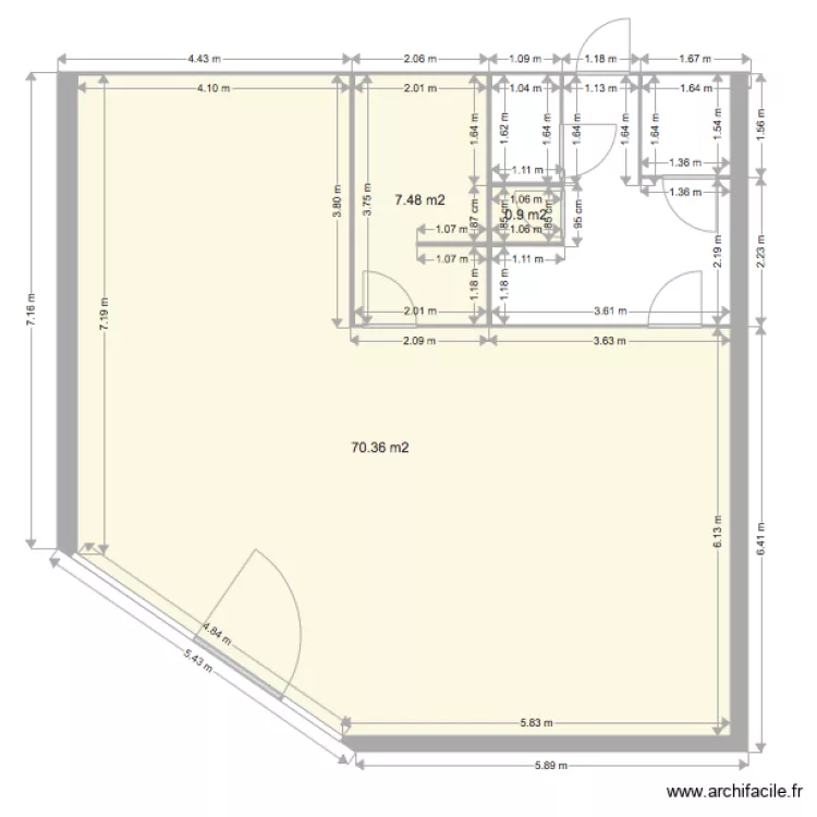 Lagence Lille. Plan de 