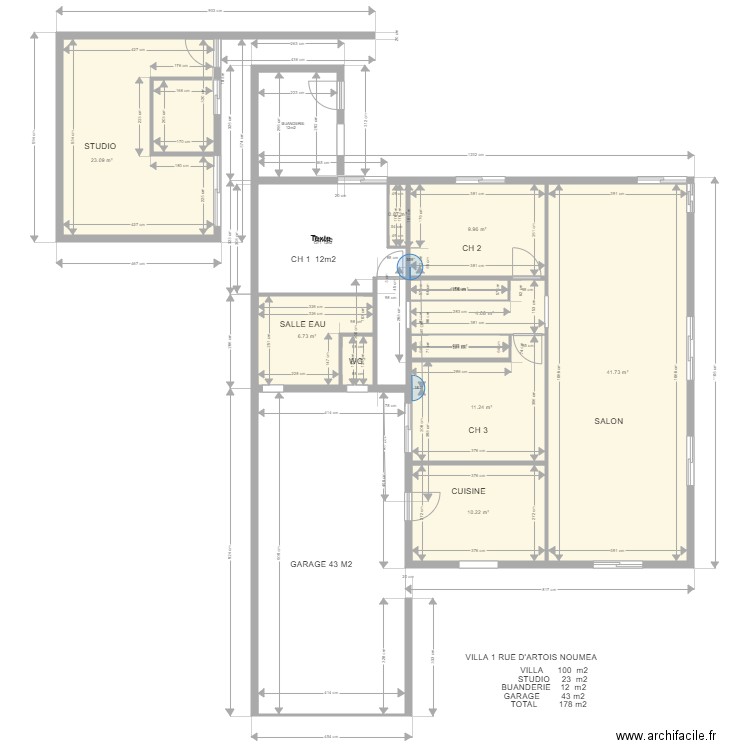 proimmo 5. Plan de 0 pièce et 0 m2