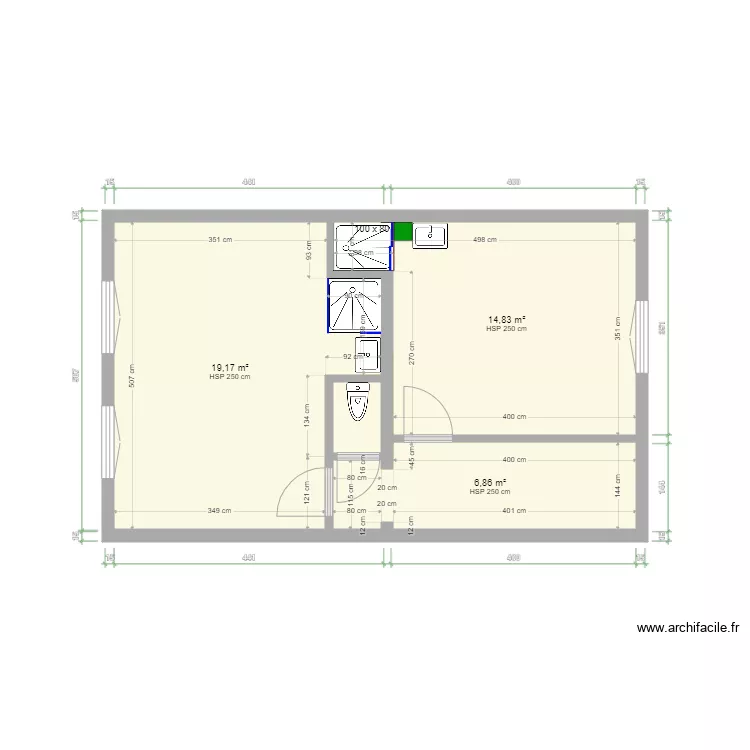 DEKEYN. Plan de 