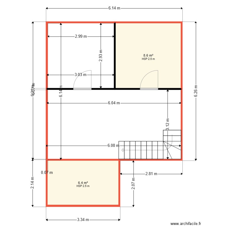 planDuplexInterne1306201922h00. Plan de 0 pièce et 0 m2