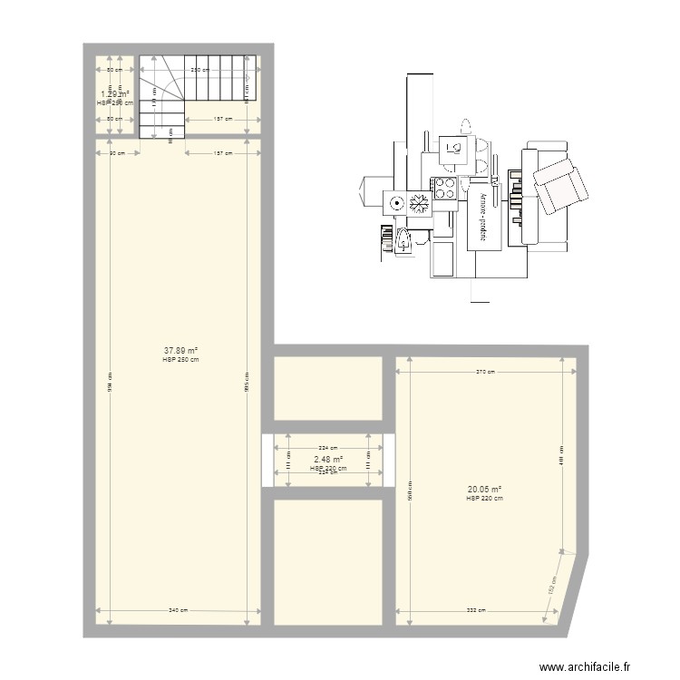 plan  cathedrale CAVE. Plan de 0 pièce et 0 m2