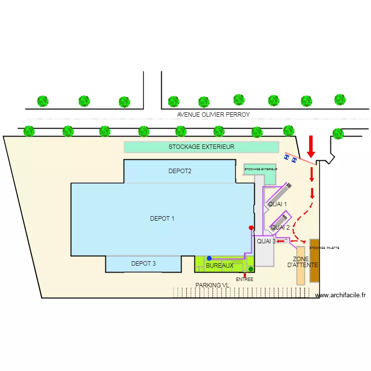 PEA 6 FLECHE VL. Plan de PEA 6 FLECHE VL. Plan de