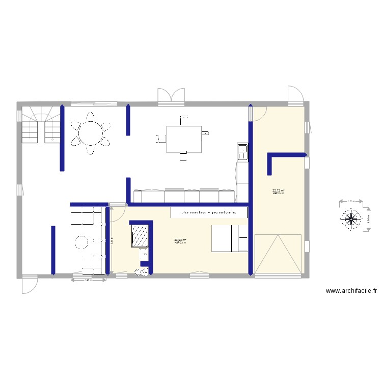 planc m1. Plan de 0 pièce et 0 m2