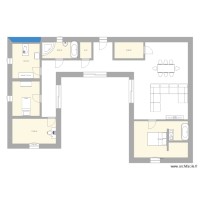 plan maison 4 chambre