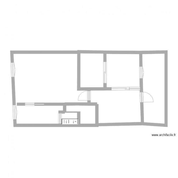 Montorgueil projet 6. Plan de 0 pièce et 0 m2