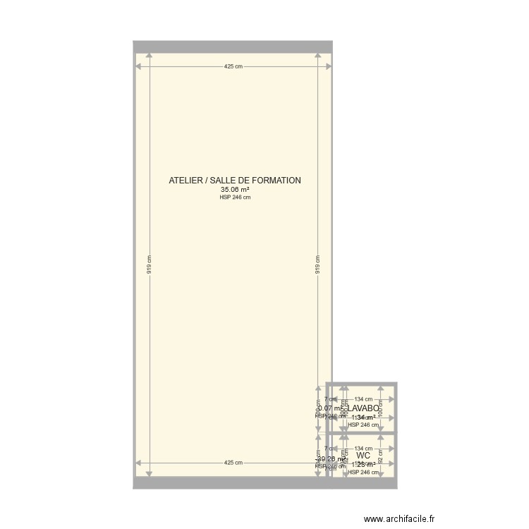 DORERIEatelier. Plan de 0 pièce et 0 m2