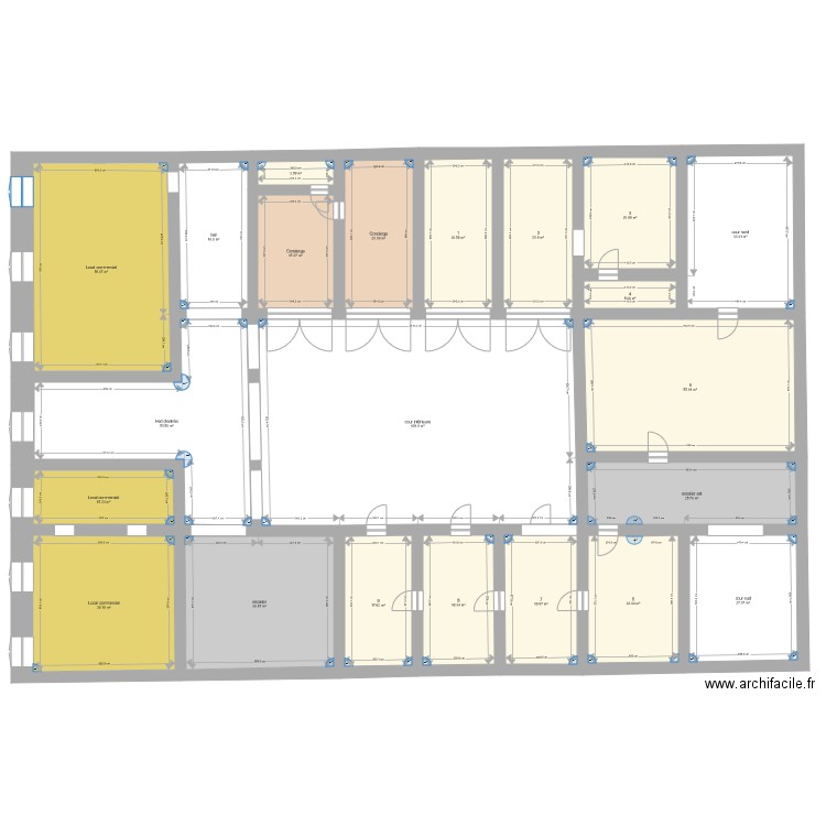 Bellecour RDC def. Plan de 0 pièce et 0 m2