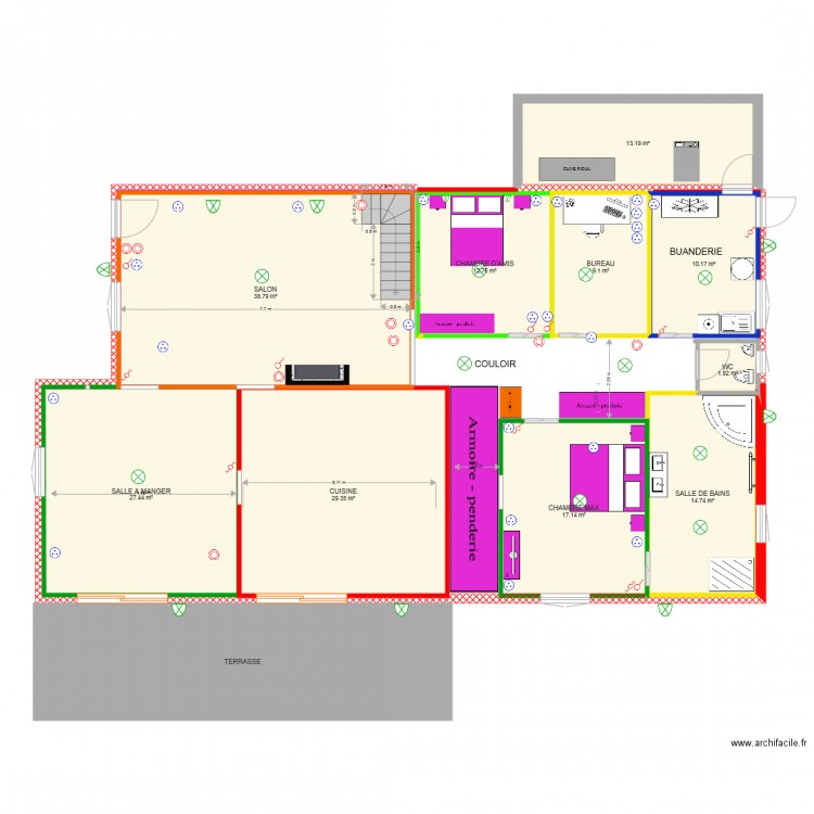 MAISON MAXENCE 2018 SEPT. Plan de 0 pièce et 0 m2