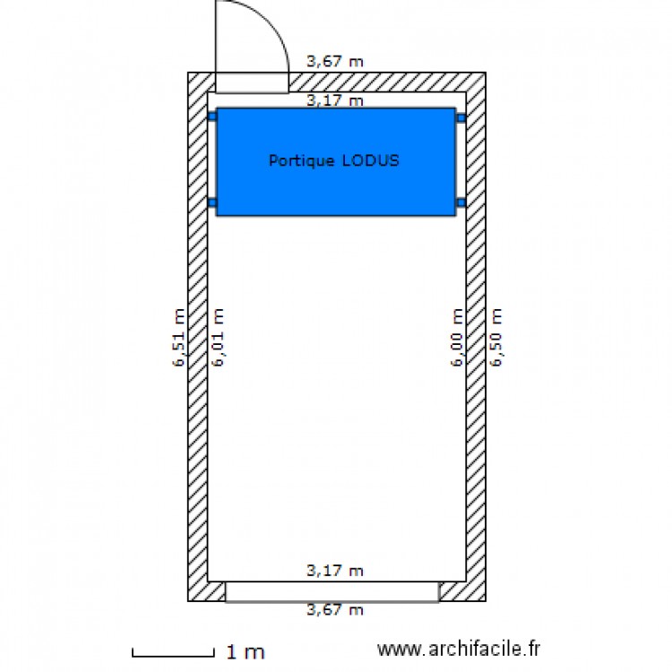 Plan M. MONTEIRO. Plan de 0 pièce et 0 m2