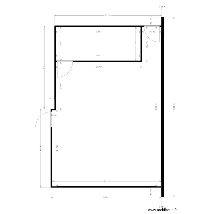 CCI. Plan de 0 pièce et 0 m2