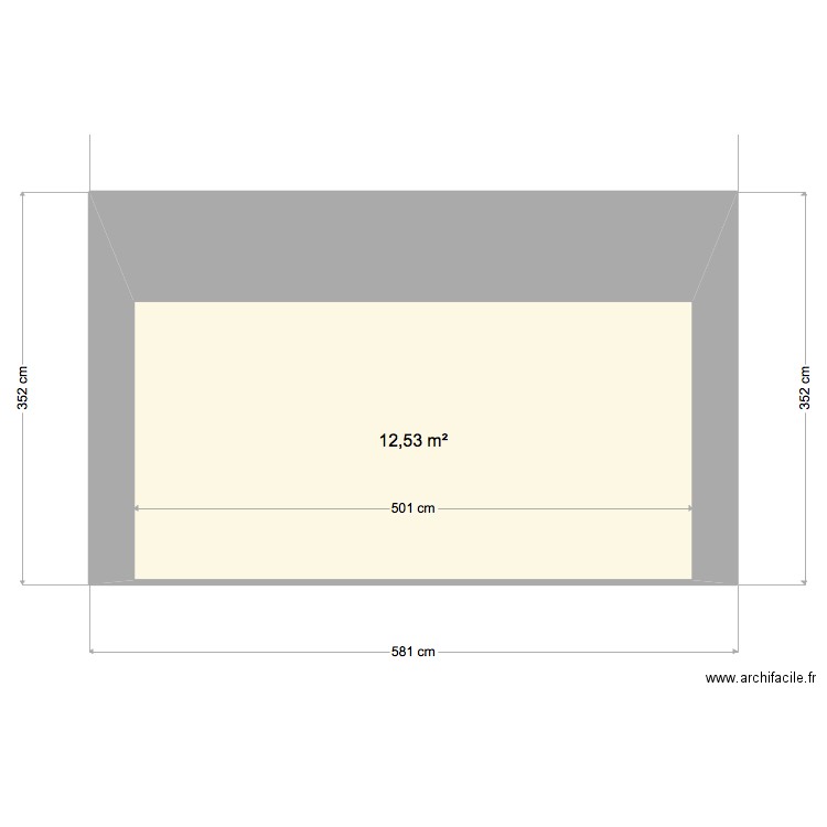 plan de face 1. Plan de 0 pièce et 0 m2