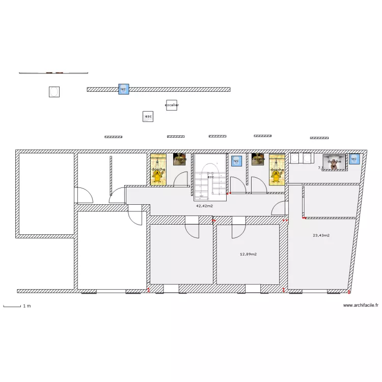 mas13-etage projet 5. Plan de 