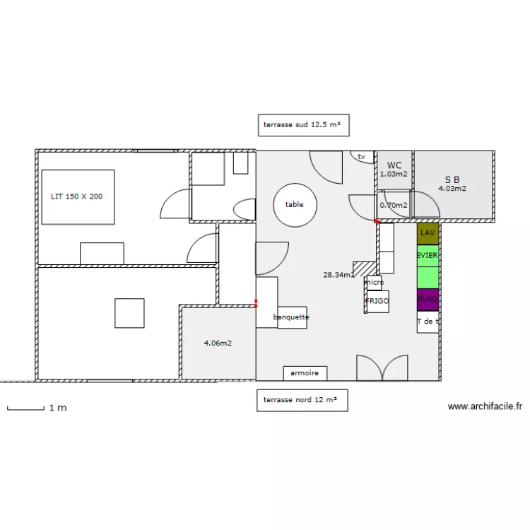 gite ch 2. Plan de gite ch 2. Plan de