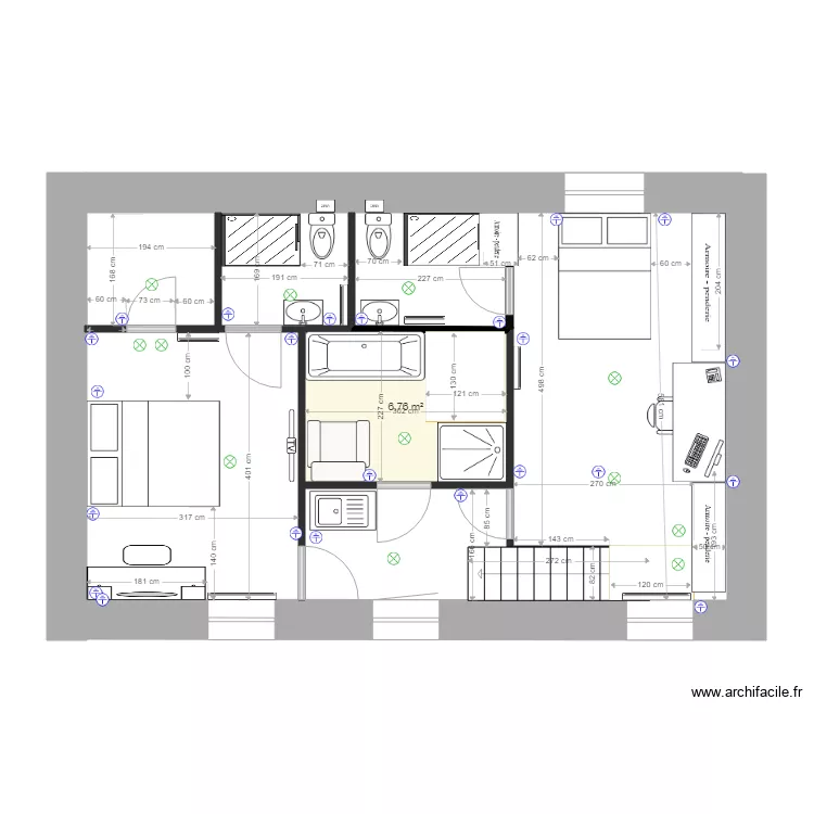 appartement Gournay 202001d. Plan de appartement Gournay 202001d. Plan de