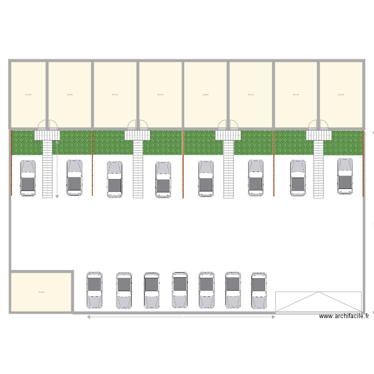 coca extérieur. Plan de 0 pièce et 0 m2