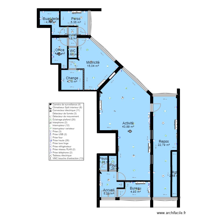 92 Nanterre Projet Elec. Plan de 0 pièce et 0 m2