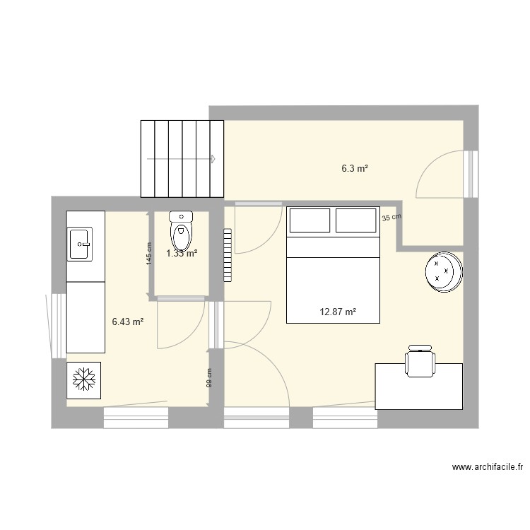 coin cuisine cave. Plan de 0 pièce et 0 m2