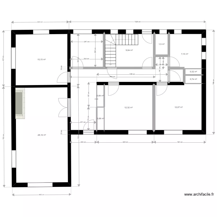 Maison en bretagne RDC. Plan de Maison en bretagne RDC. Plan de