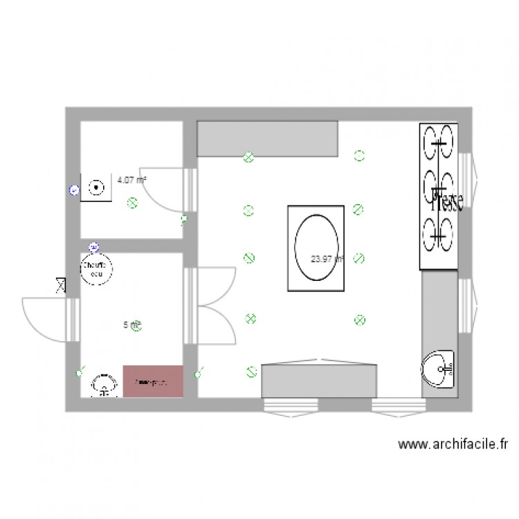 Plan fromagerie version 1. Plan de 0 pièce et 0 m2