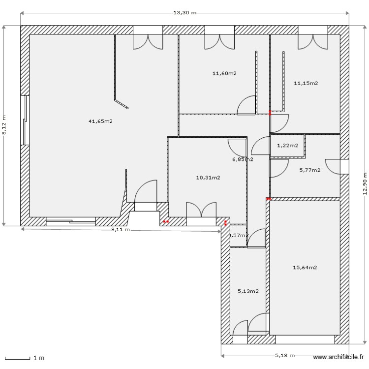 Plan. Plan de 0 pièce et 0 m2