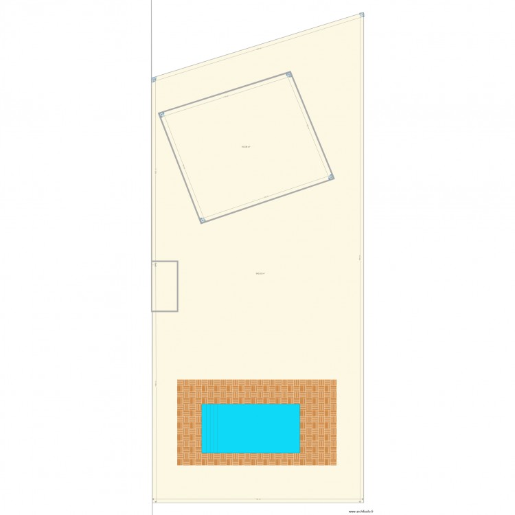 Terrain V3. Plan de 0 pièce et 0 m2