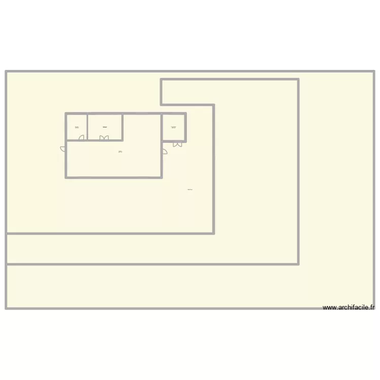 plan martial. Plan de 5  et 2567 m²