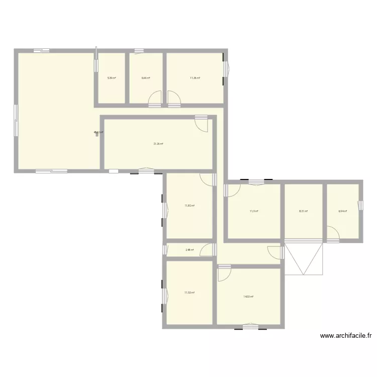 Maison losko. Plan de 
