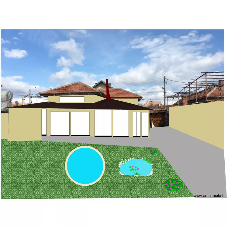facade PB. Plan de facade PB. Plan de