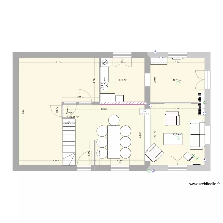 Maison_Vannes. Plan de 