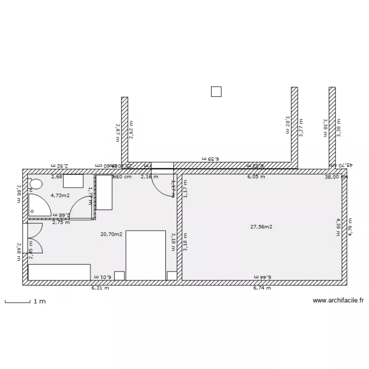 Extention Fab 2. Plan de Extention Fab 2. Plan de