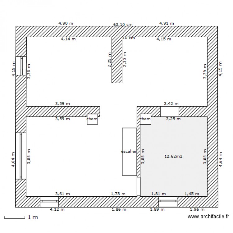 Plan. Plan de 0 pièce et 0 m2