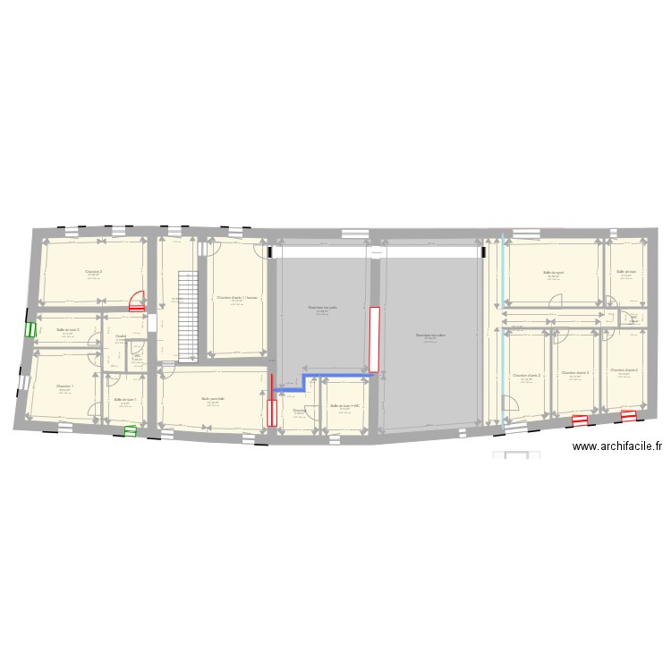 Mas Sarrians solution 2 avec fenetre celine. Plan de 0 pièce et 0 m2