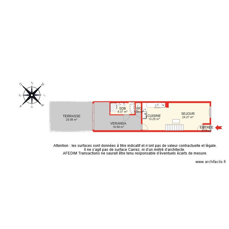 BI 6213 RDC . Plan de 0 pièce et 0 m2