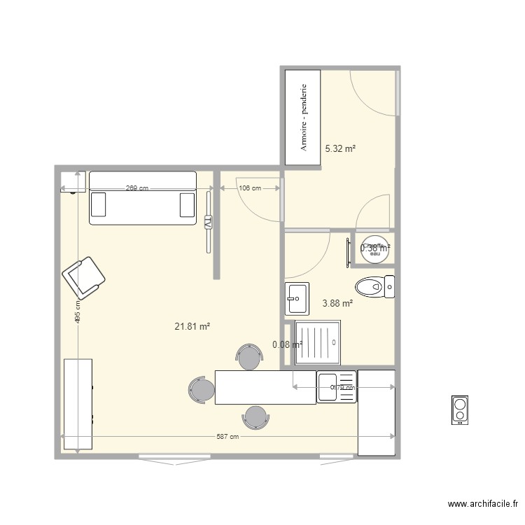 GOURVES PLACE FAC. Plan de 0 pièce et 0 m2