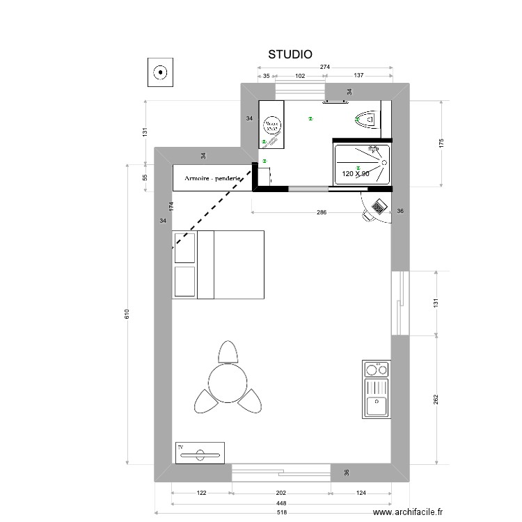 NEW LAST 4. Plan de 6 pièces et 140 m2