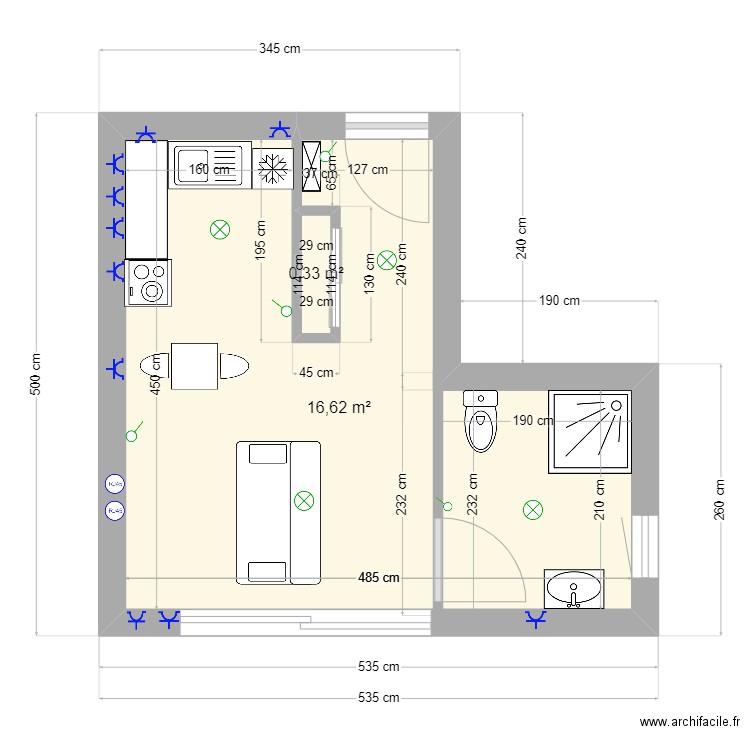 1ftrt. Plan de 0 pièce et 0 m2
