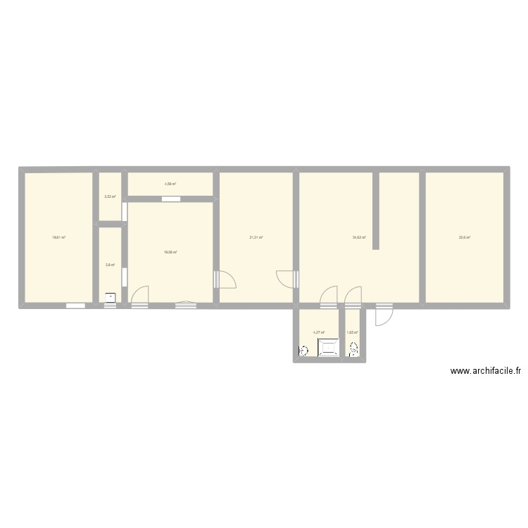okok. Plan de 0 pièce et 0 m2