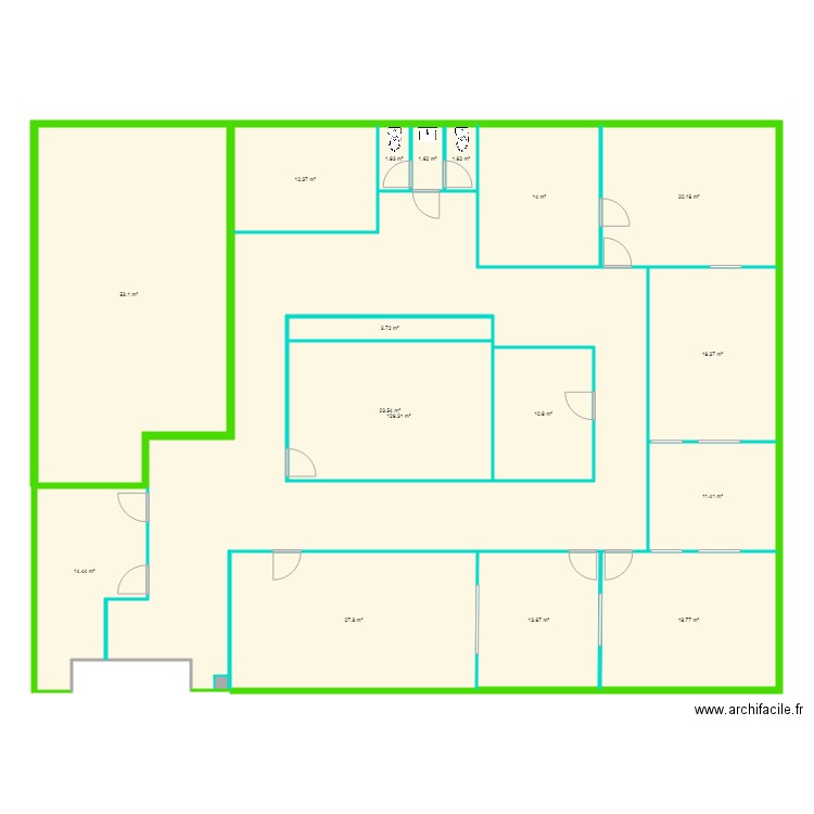 EDEA. Plan de 0 pièce et 0 m2