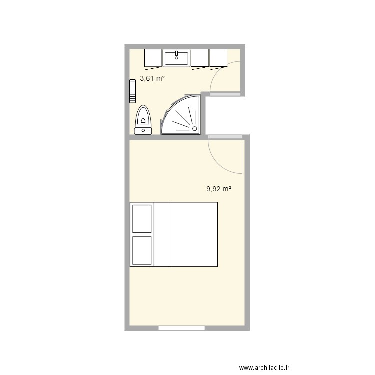 Piquet existant. Plan de 0 pièce et 0 m2