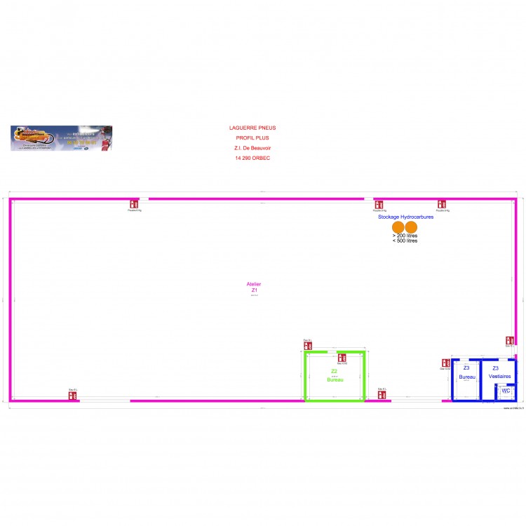 PROFIL PLUS ORBEC. Plan de 0 pièce et 0 m2