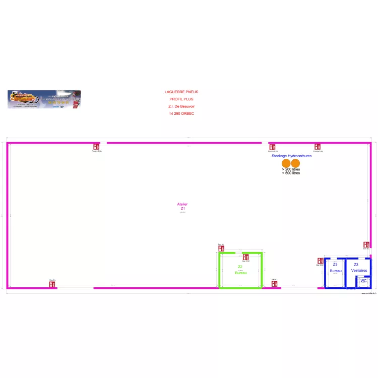 PROFIL PLUS ORBEC. Plan de 