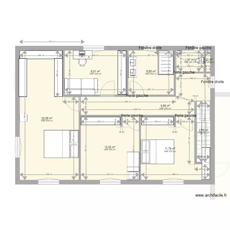 Maison la Roque - d&eacute;finitif pour PC. Plan de 