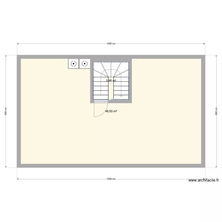 Djelidi sous sol. Plan de 
