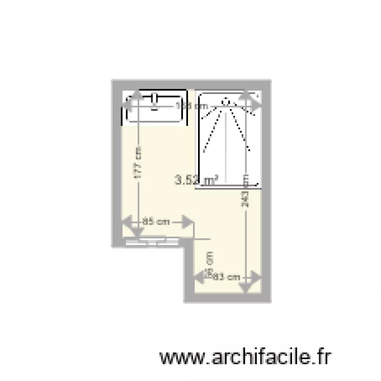 SDB Virginie. Plan de 