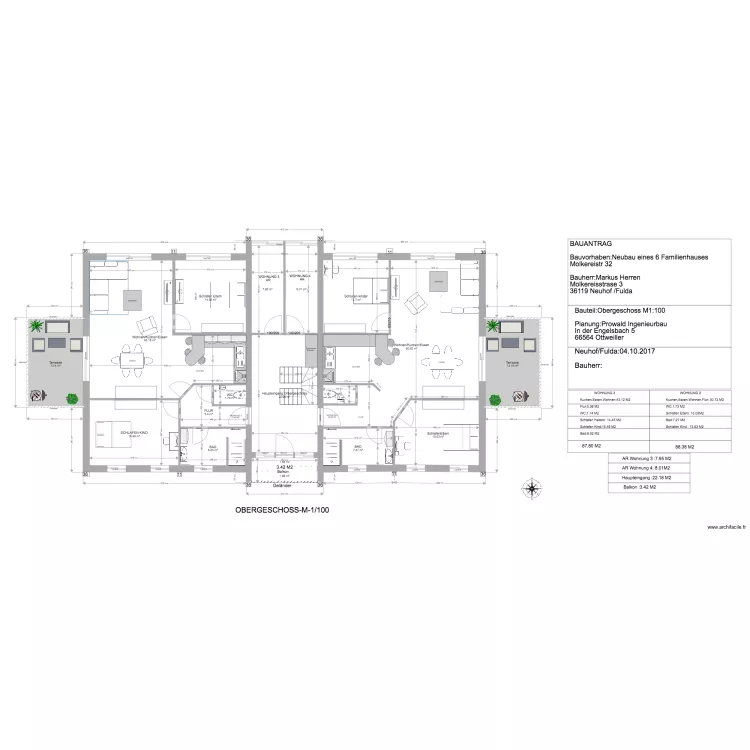 Obergeschoss Markus Herren B. Plan de Obergeschoss Markus Herren B. Plan de