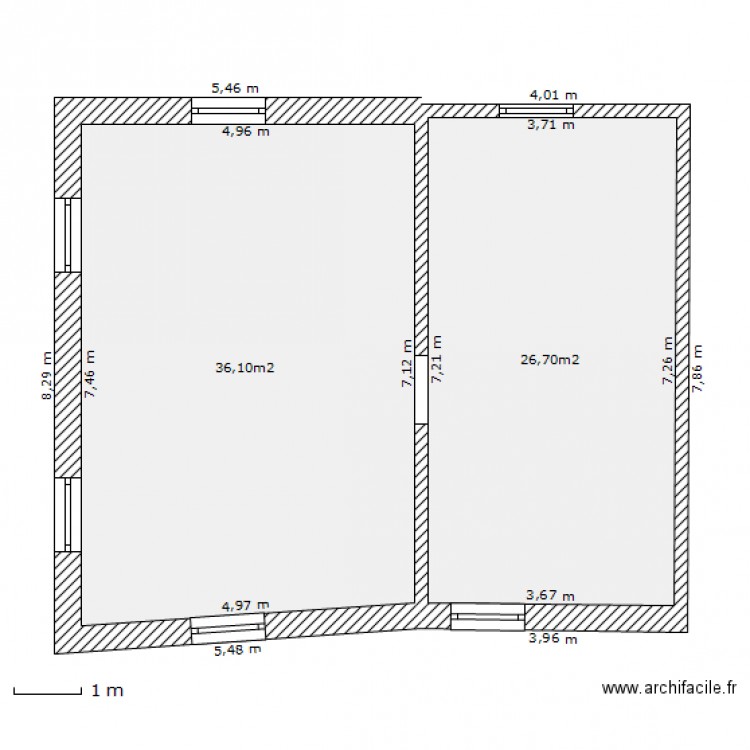 maison haut. Plan de 0 pièce et 0 m2