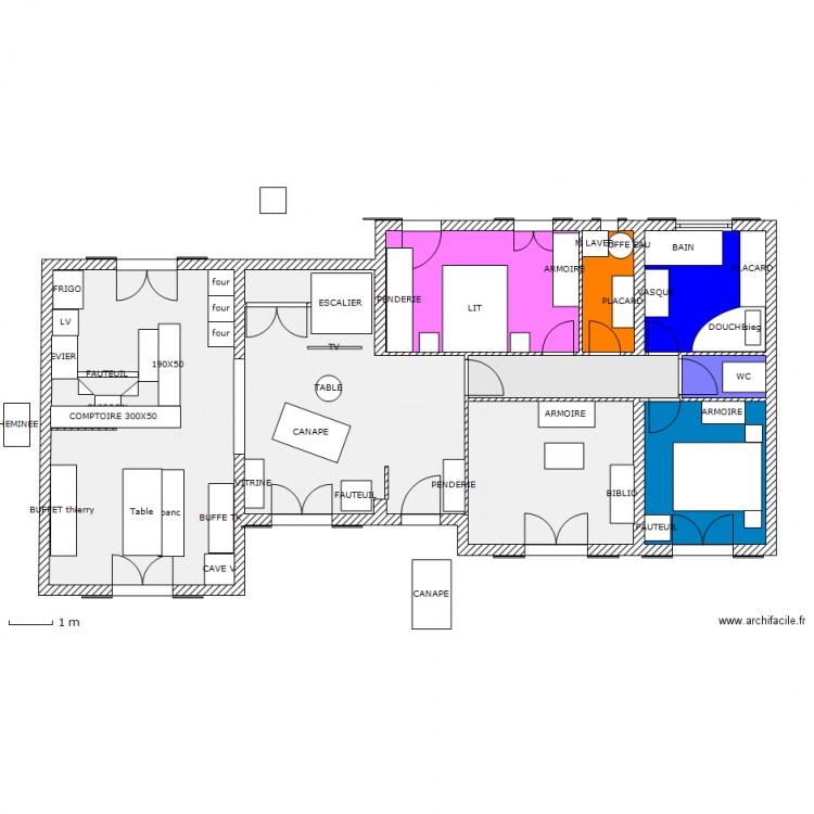 ST MITRE  THIERRY CUISINE 3. Plan de 0 pièce et 0 m2