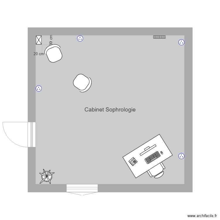 Cabinet sophro. Plan de 0 pièce et 0 m2
